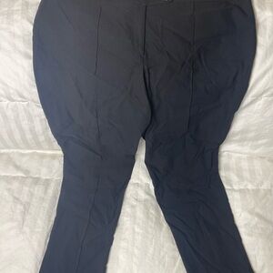 NWOT Lane Bryant Women’s Black Business Casual Trouser Pleated Pants Plus 26